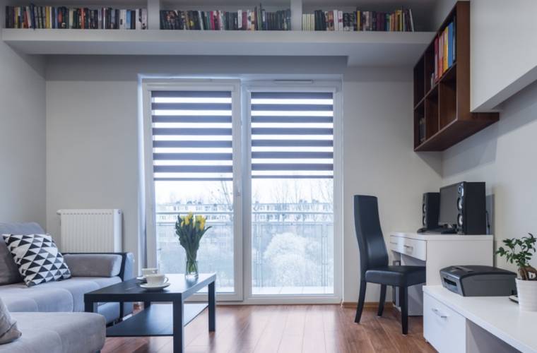 zebra blinds for living room