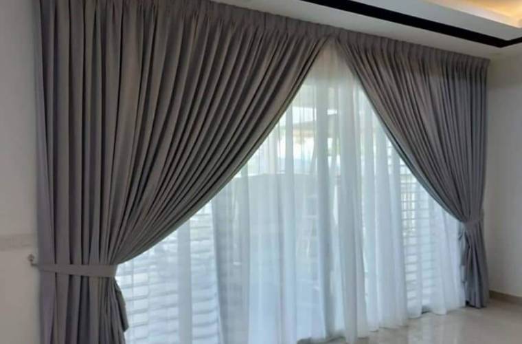 curtain rails and langsir rails