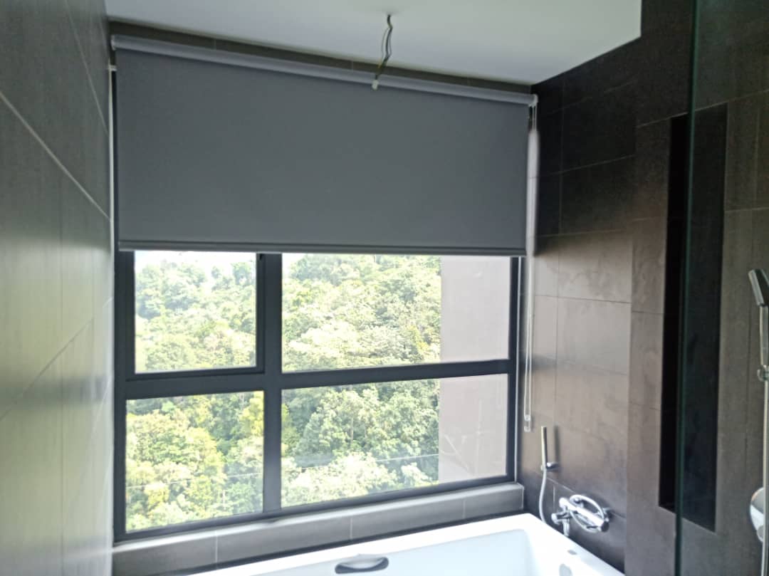 blackout roller blinds for bathroom