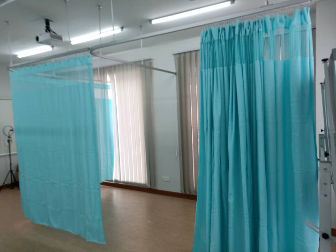 hospital cubicle medical suspended curtain tracks