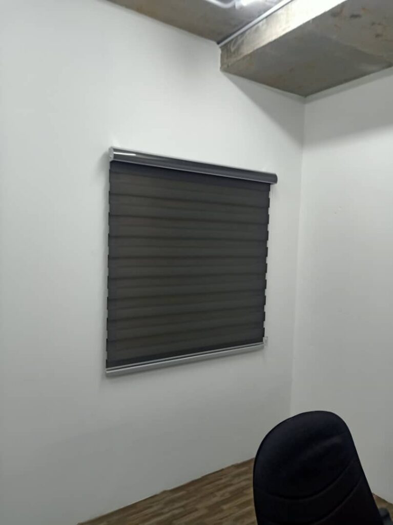 office zebra blinds