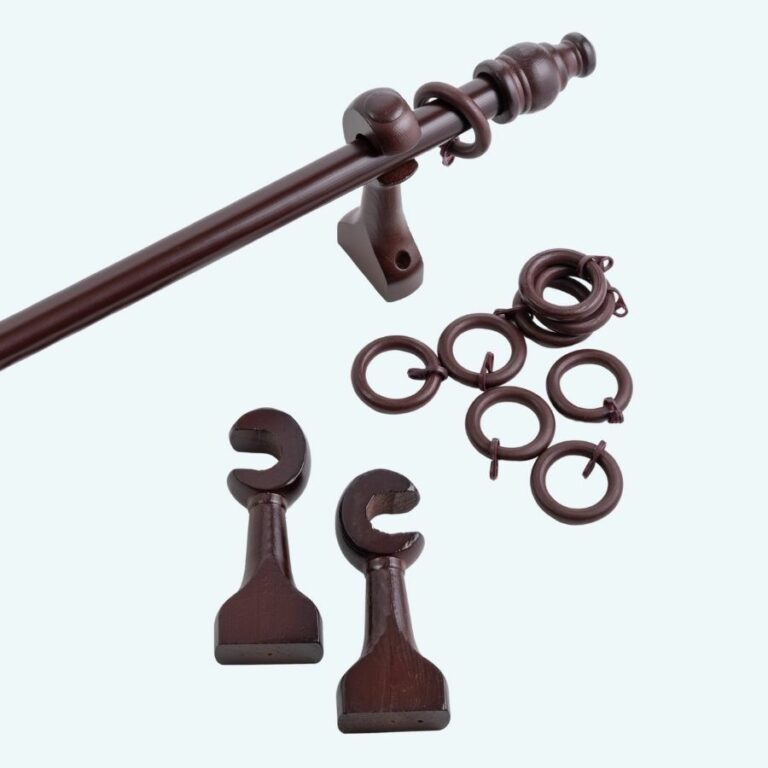 Kayu Langsir Wooden Curtain Rod Manufacturer New Way