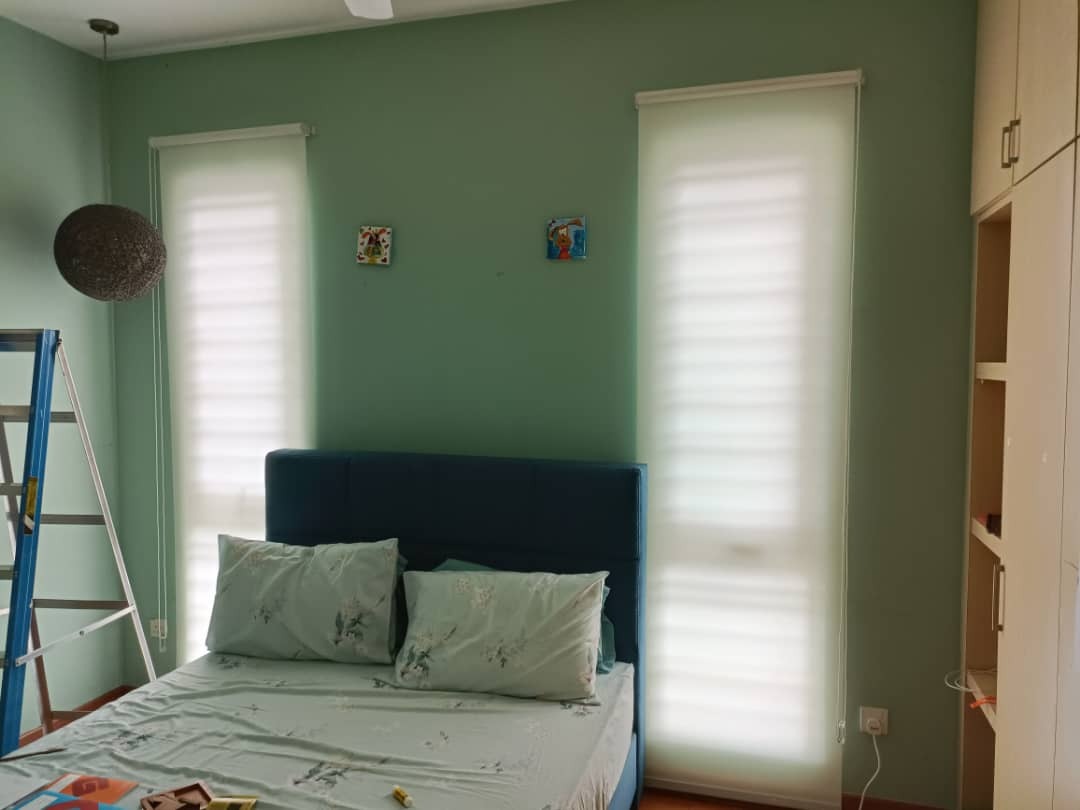 semi blackout roller blinds for bedroom