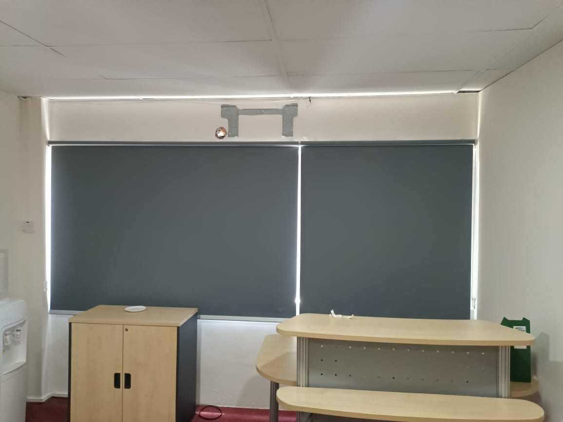 blackout roller blinds for office