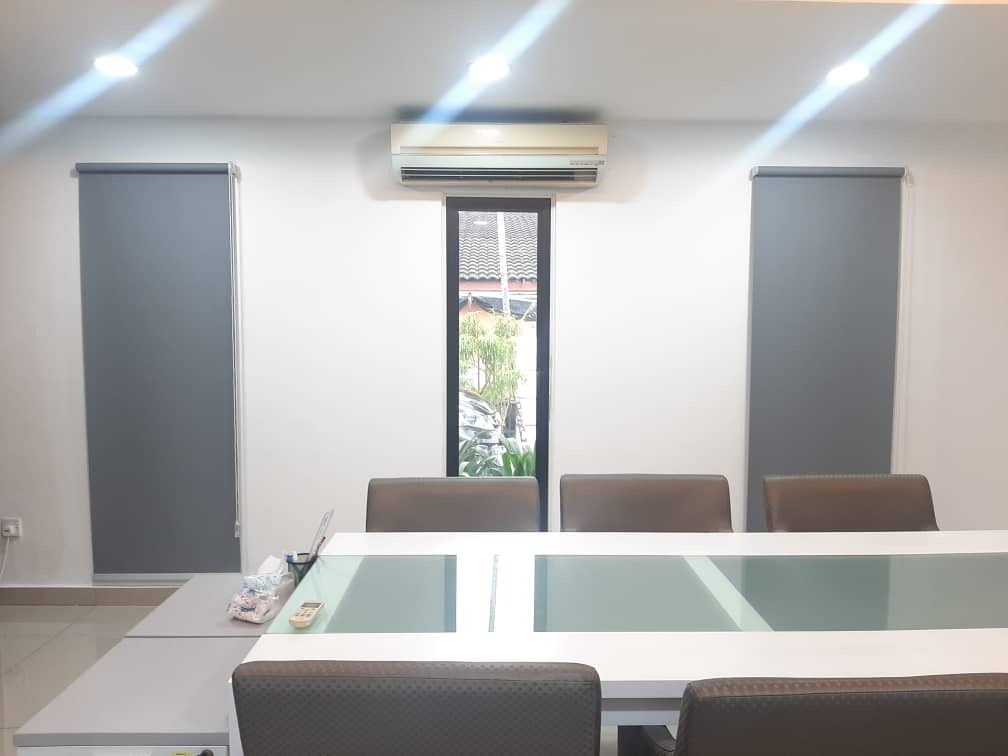 blackout roller blinds for office