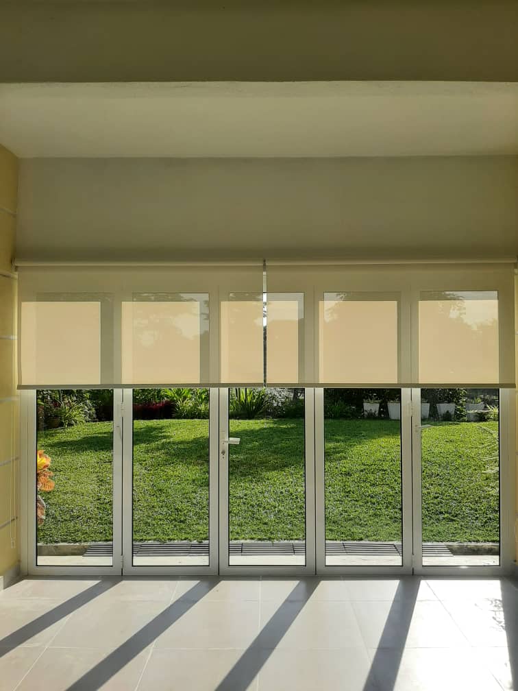 semi blackout roller blinds