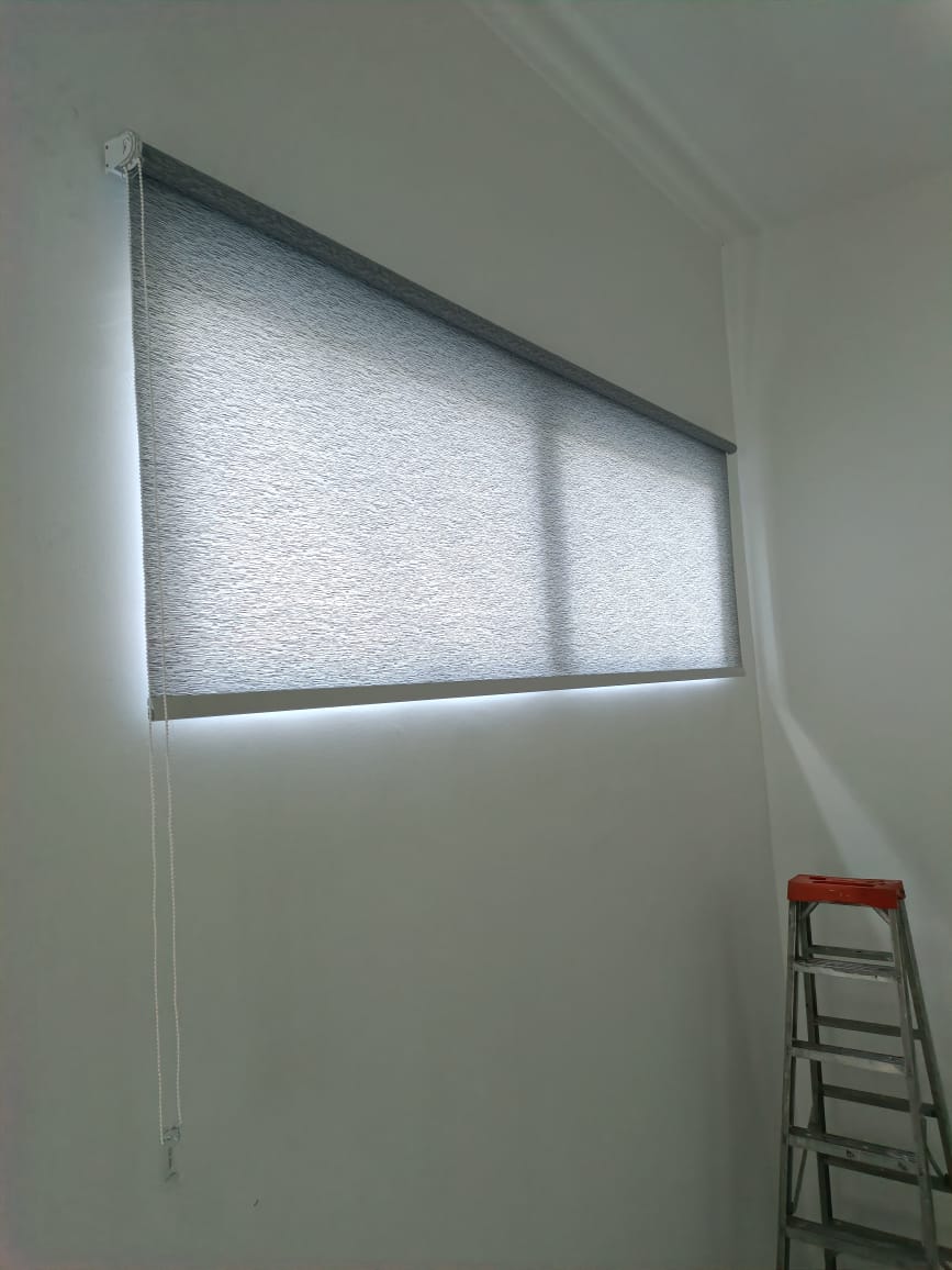 semi blackout roller blinds