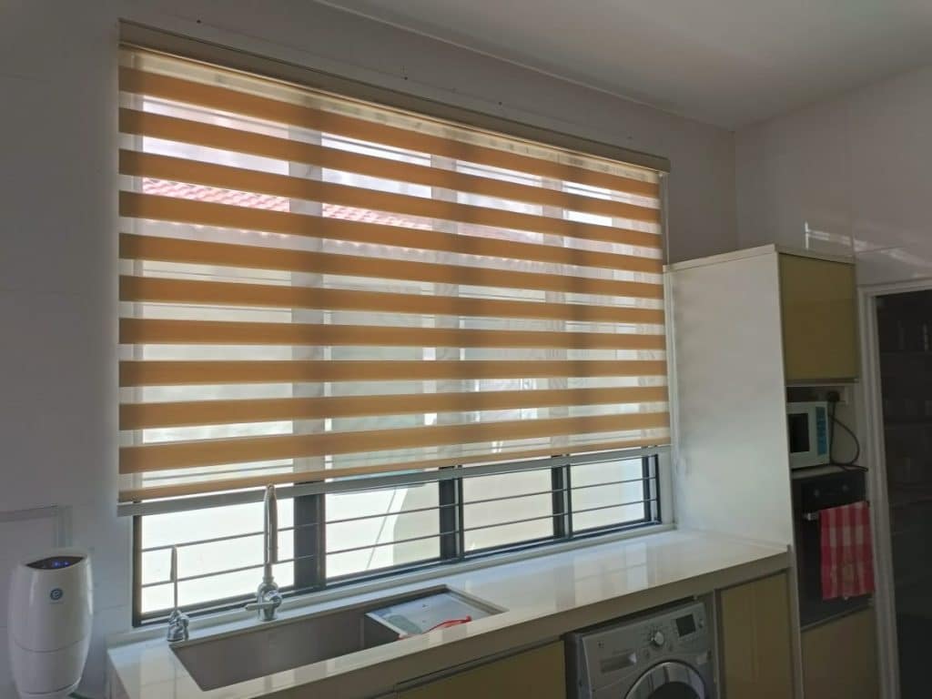 Kitchen Zebra Blinds