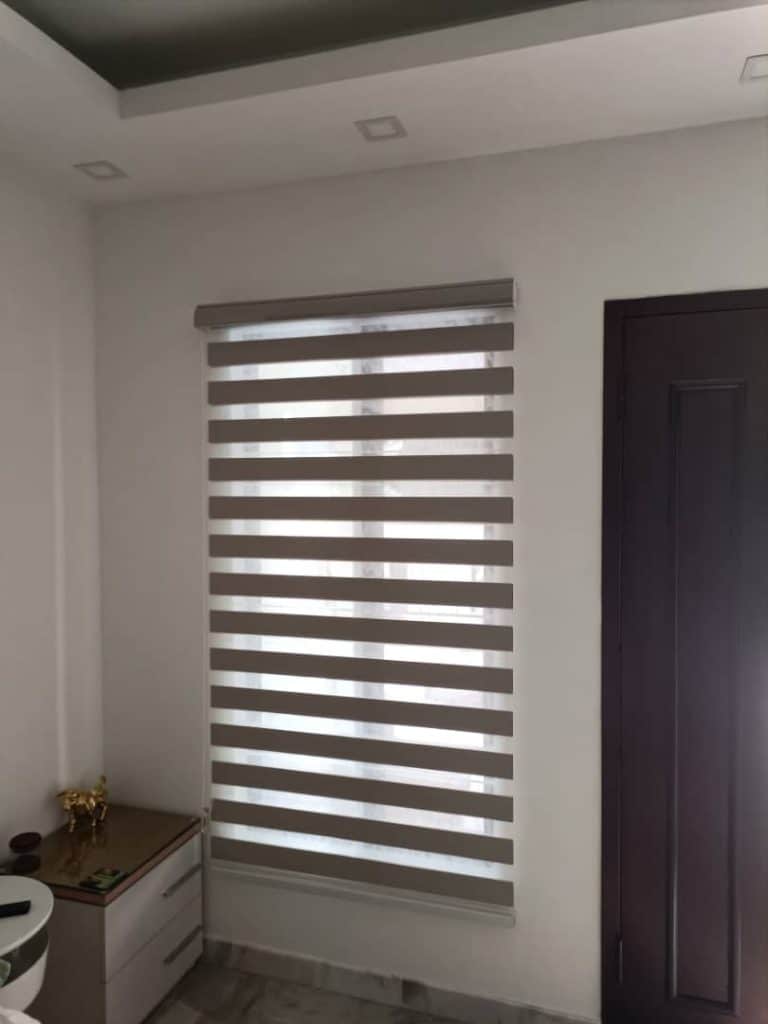 zebra blinds for bedroom