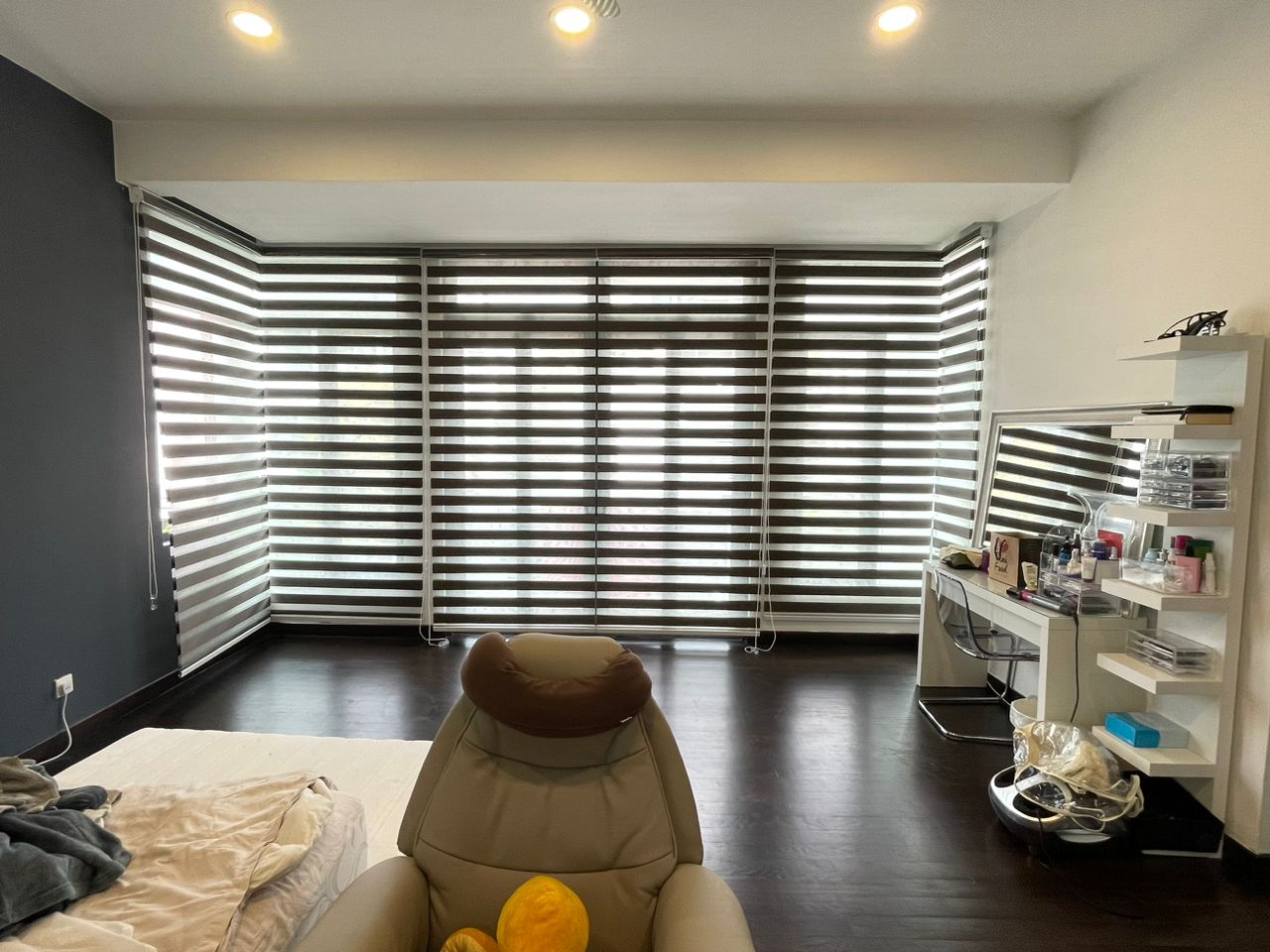 Bali Blackout Zebra Blind for Living Room
