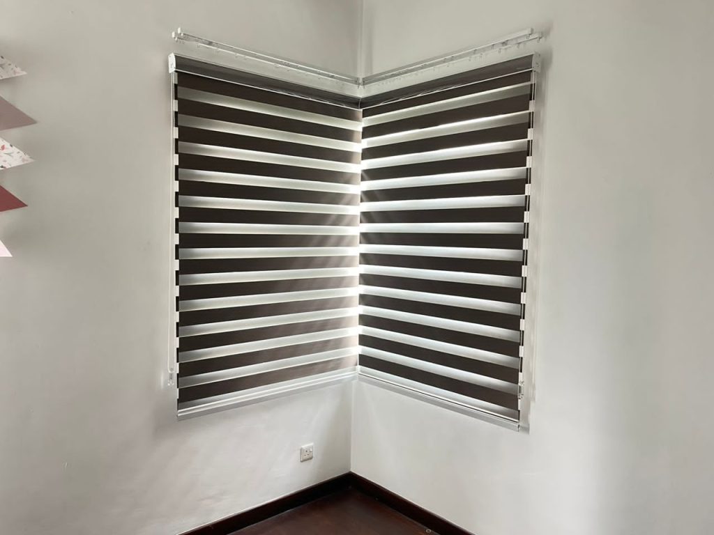 Bali Blackout Zebra Blind for Living Room