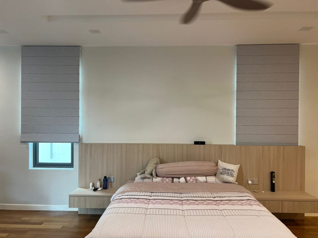 roman blind for living room