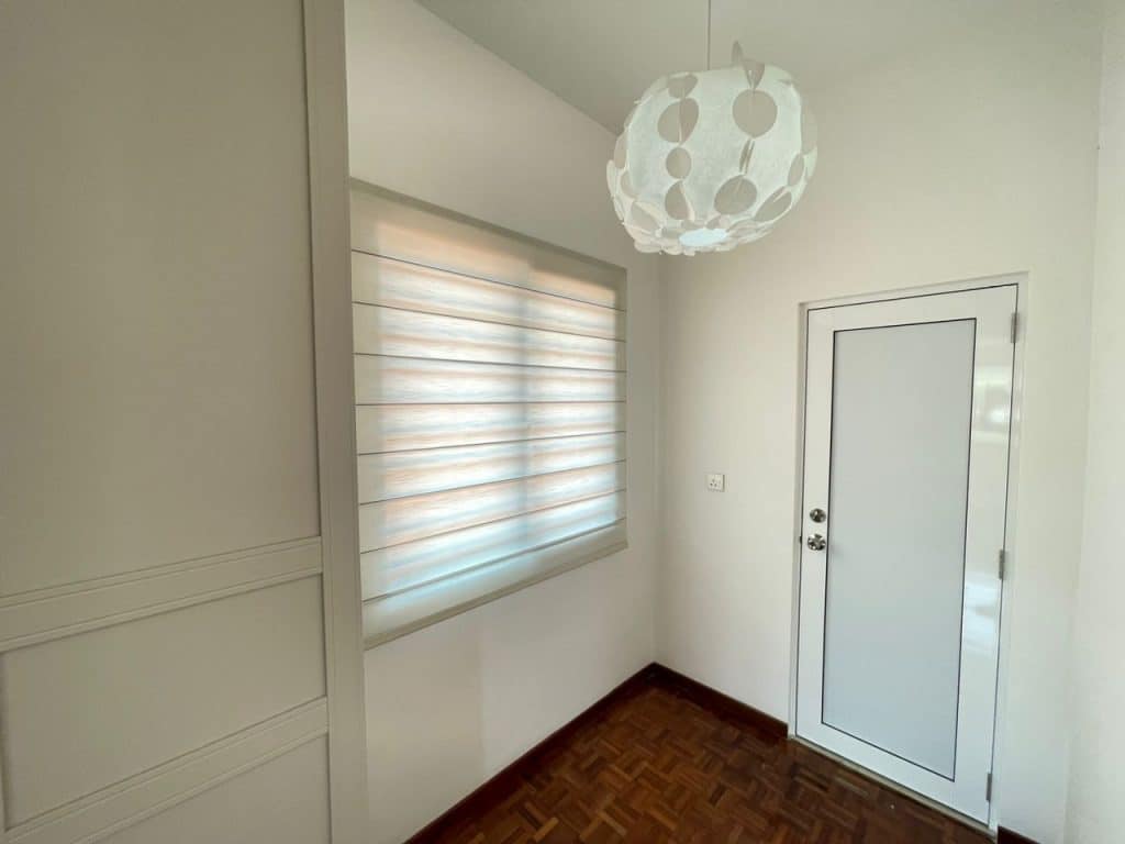 roman blind for nursery room